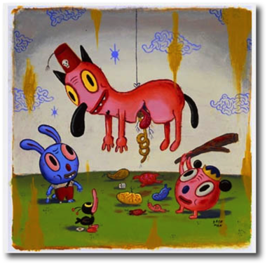 I Am Your Piñata
Gary Baseman, 2002
18” x 18” I Am Your Piñata
Gary Baseman, 2002
18” x 18”