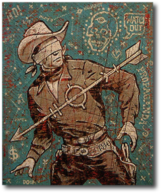 Watch Out
Jon Langford, 2003
18” x 16” Watch Out
Jon Langford, 2003
18” x 16”